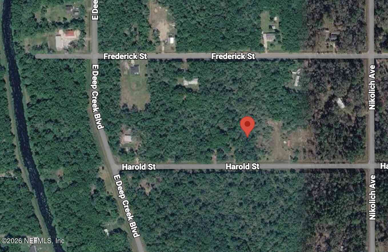 Vacant Land For Sale - 4740 Harold Street<br/> Hastings, FL 32145