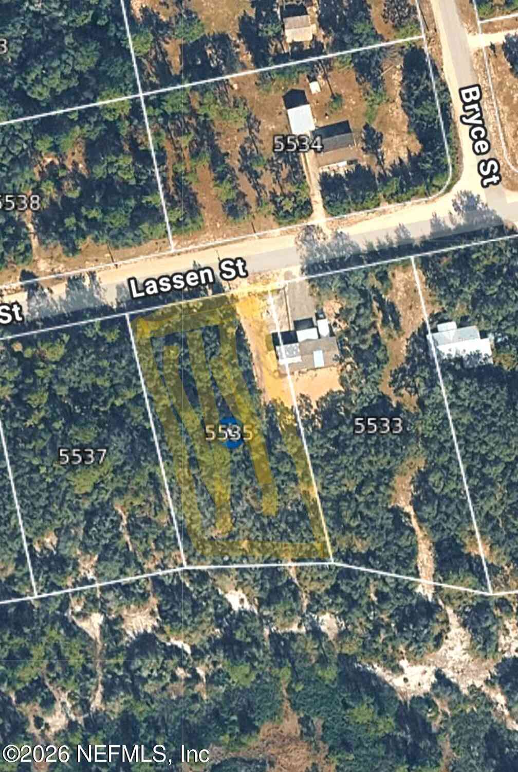 Vacant Land For Sale - 5535 Lassen Street<br/> Keystone Heights, FL 32656