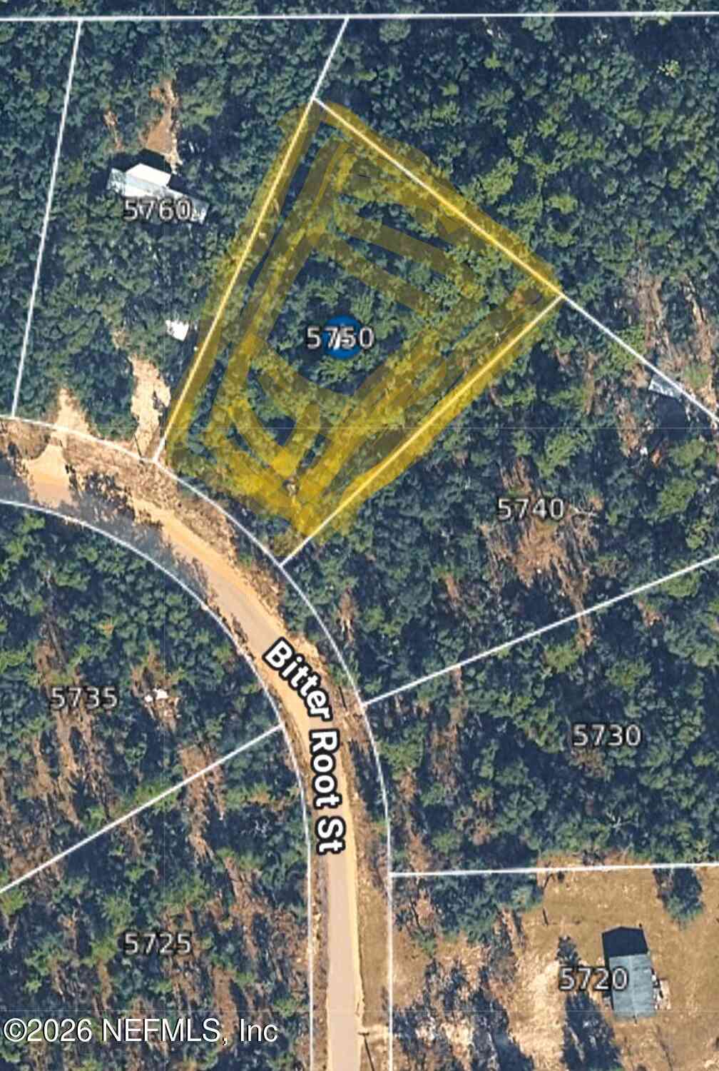 Vacant Land For Sale - 5750 Bitter Root Street<br/> Keystone Heights, FL 32656