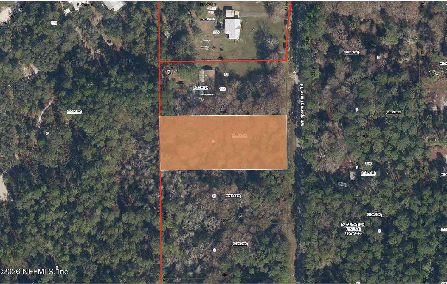 Vacant Land For Sale - 151 Whispering Pines Road<br/> Georgetown, FL 32139