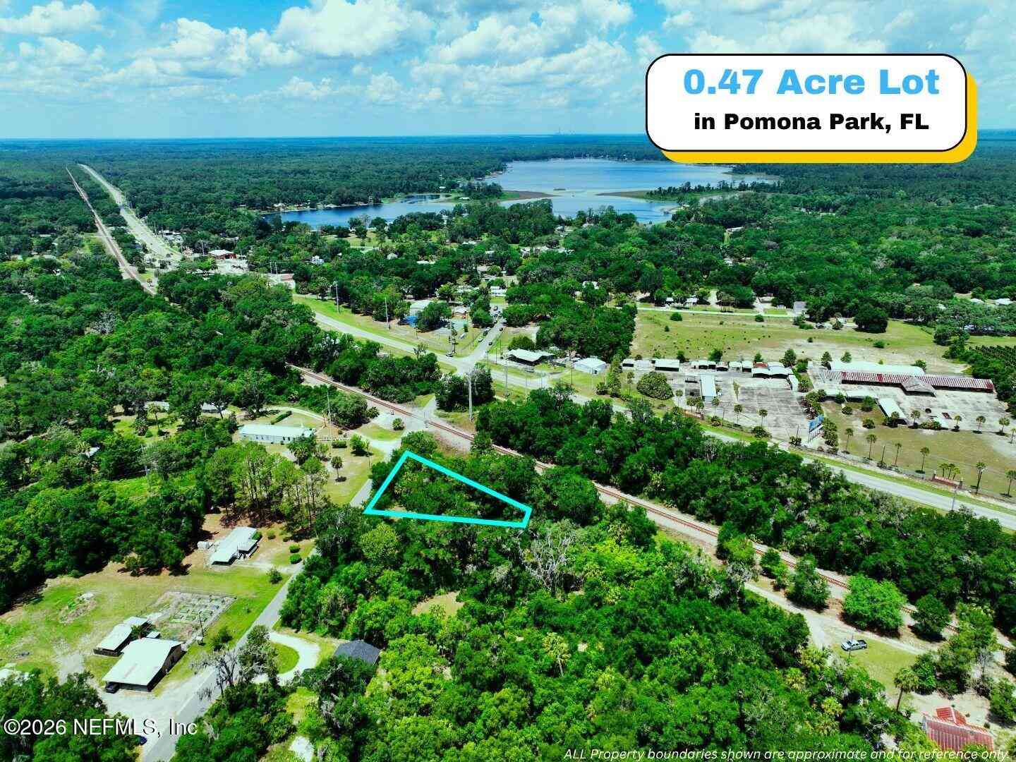 Vacant Land For Sale - 27 S Railroad Avenue<br/> Pomona Park, FL 32181