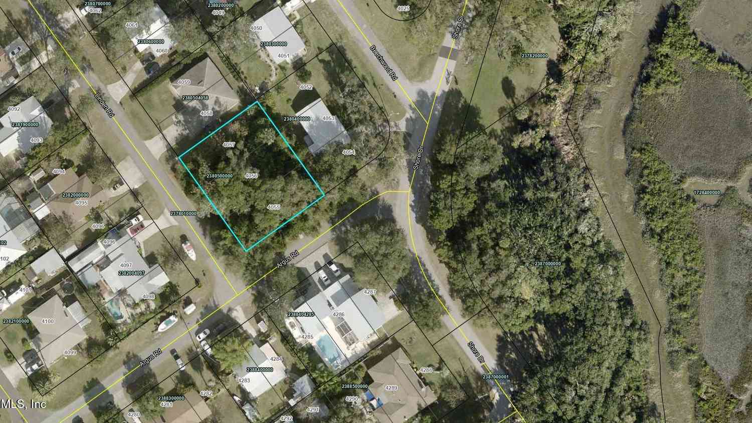 Vacant Land For Sale - 331 Linden Road<br/> Saint Augustine, FL 32086