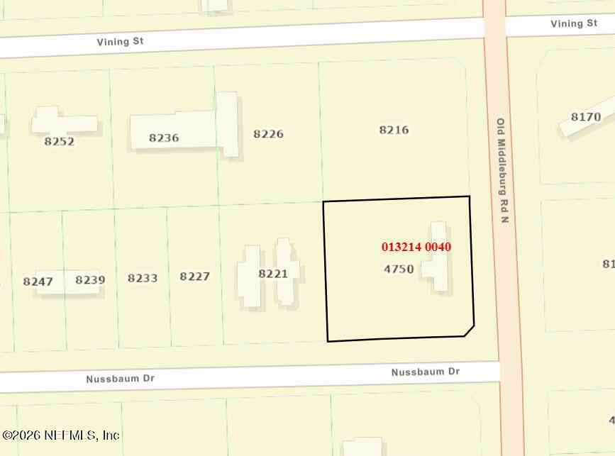 Vacant Land For Sale - 4750 Old Middleburg Road<br/> Jacksonville, FL 32210
