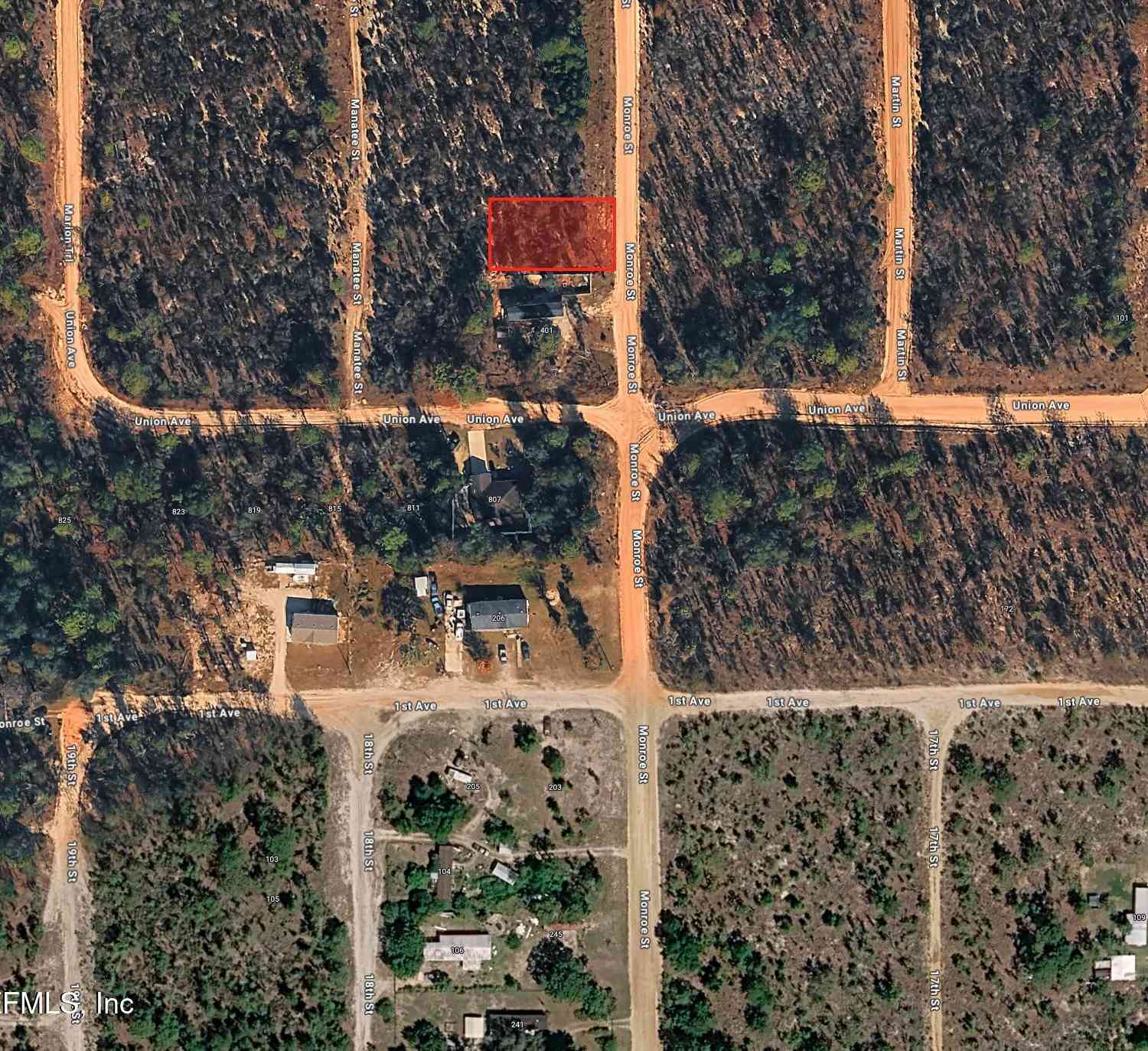 Vacant Land For Sale - 405 Monroe Street<br/> Interlachen, FL 32148