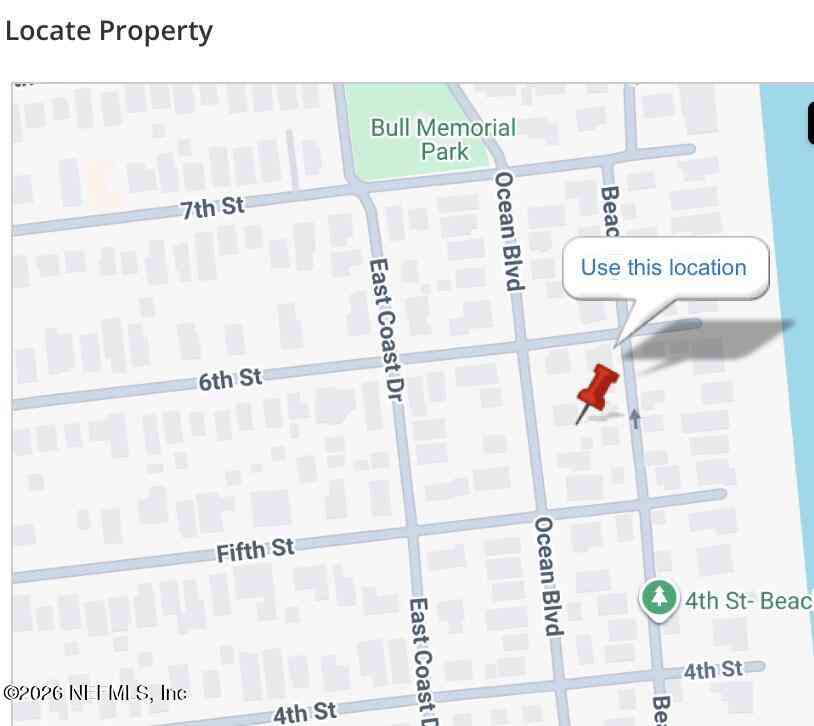 Vacant Land For Sale - 559 Ocean Boulevard<br/> Atlantic Beach, FL 32233