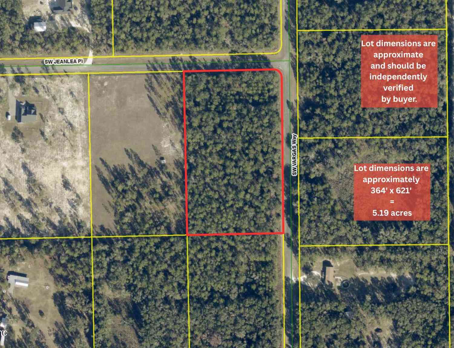 Vacant Land For Sale - SW Jeanlea Place<br/> Fort White, FL 32038