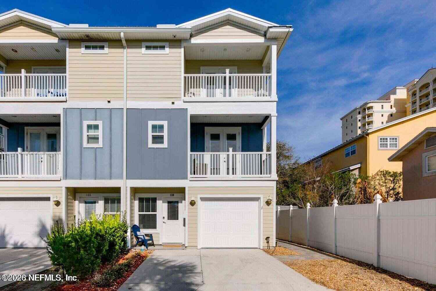 Townhouse For Sale - 120 11th Avenue<br/> Jacksonville Beach, FL 32250