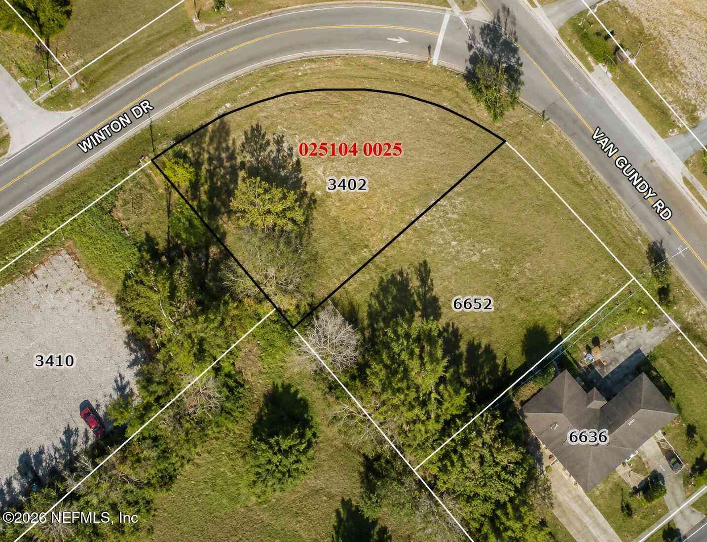 Vacant Land For Sale - 3402 Winton Drive<br/> Duval County, Jacksonville, FL 32208