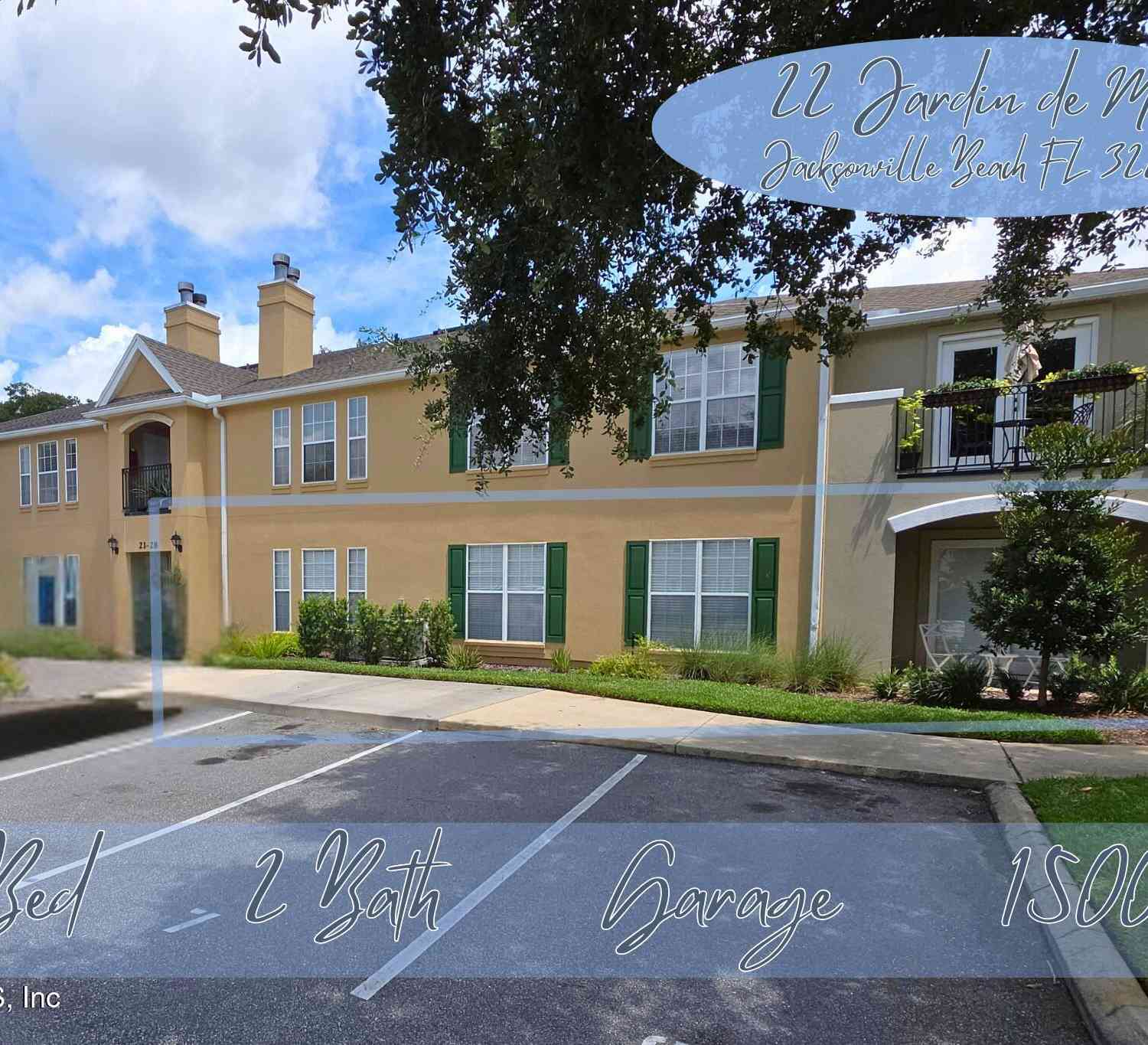 Condo For Sale - 22 Jardin De Mer Place #22<br/> Jacksonville Beach, FL 32250