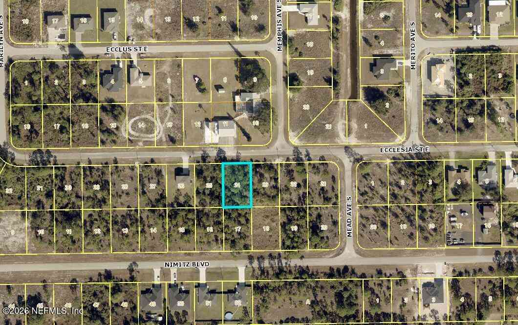 Vacant Land For Sale - 1228 Ecclesia Street<br/> Lehigh Acres, FL 33974