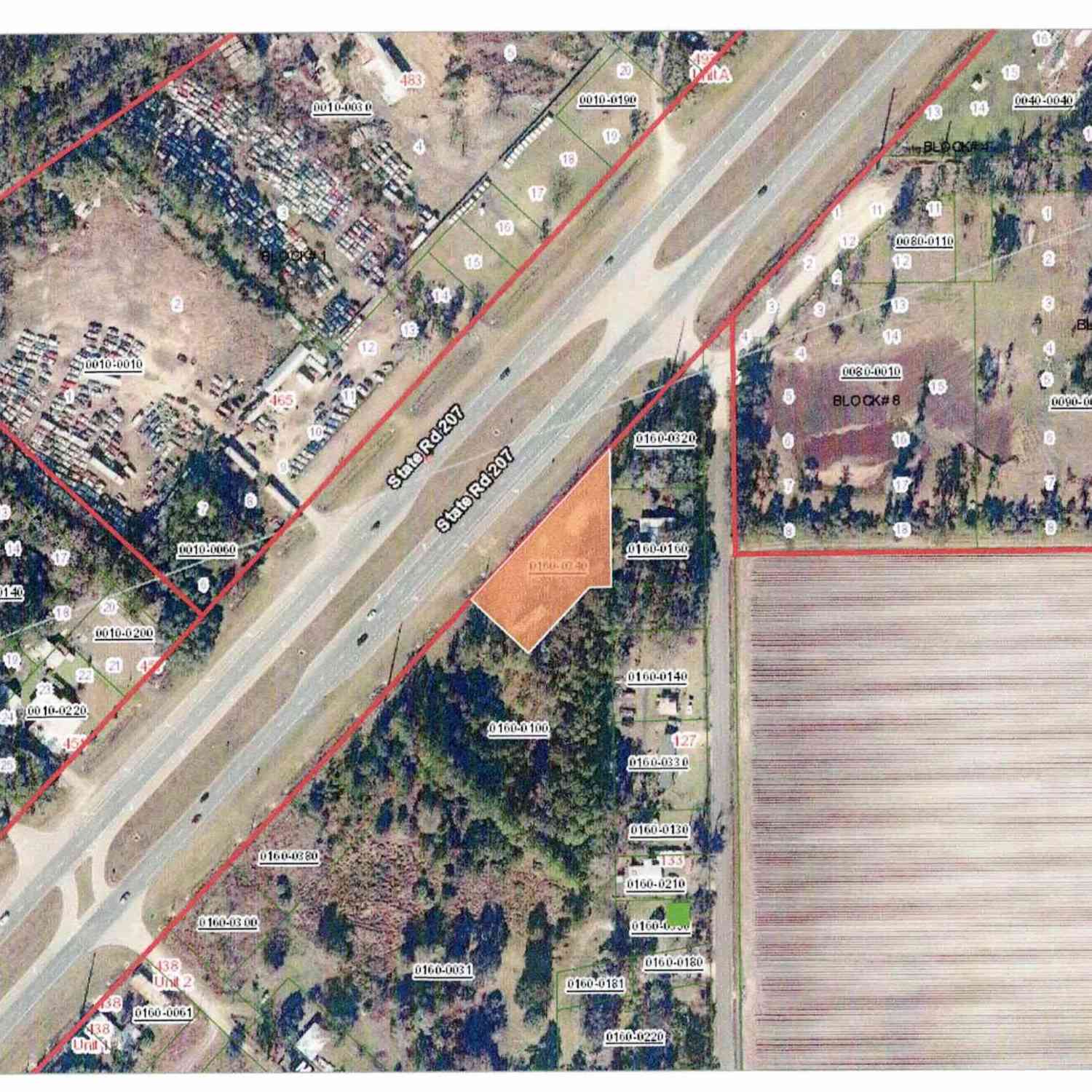 Vacant Land For Sale - 470 State Road 207<br/> Putnam County, East Palatka, FL 32131