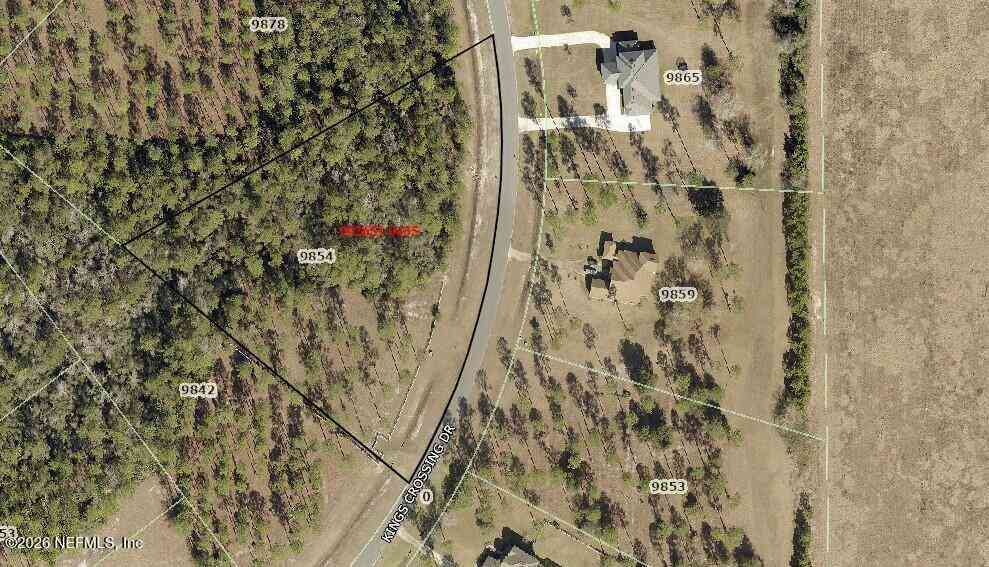 Vacant Land For Sale - 9854 Kings Crossing Drive<br/> Duval County, Jacksonville, FL 32219