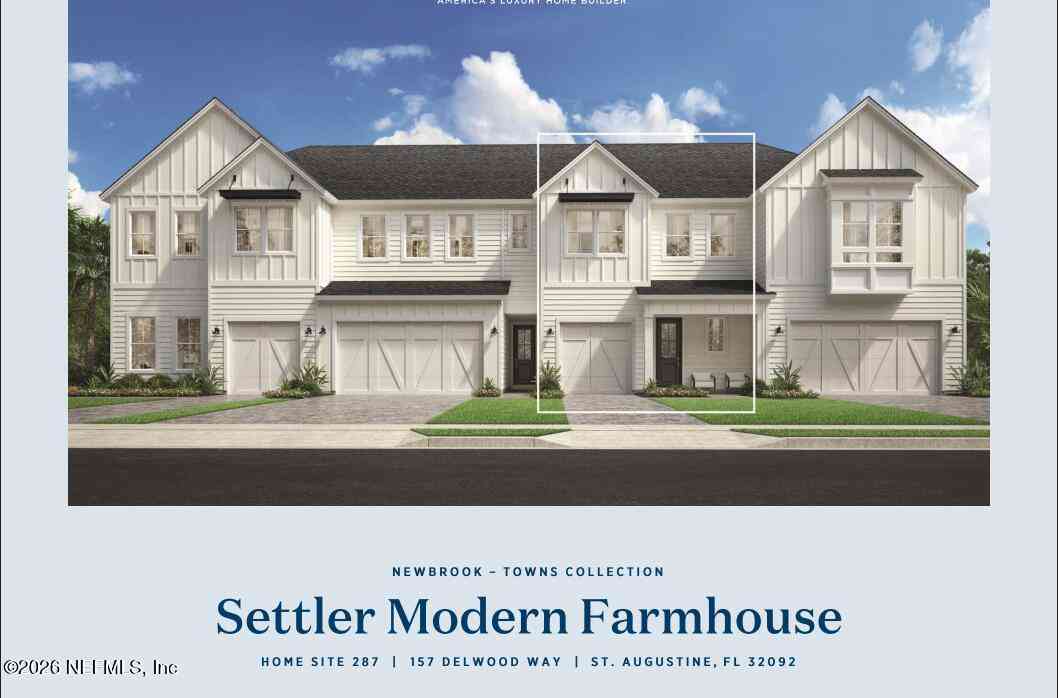 Townhouse For Sale - 157 Delwood Way<br/> Saint Augustine, FL 32092