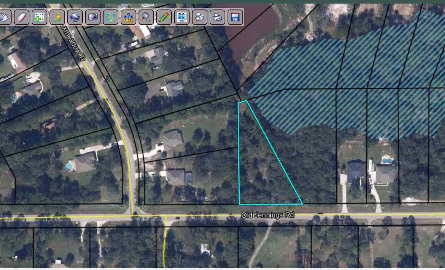 Vacant Land For Sale - 4056 Old Jennings Road<br/> Middleburg, FL 32068