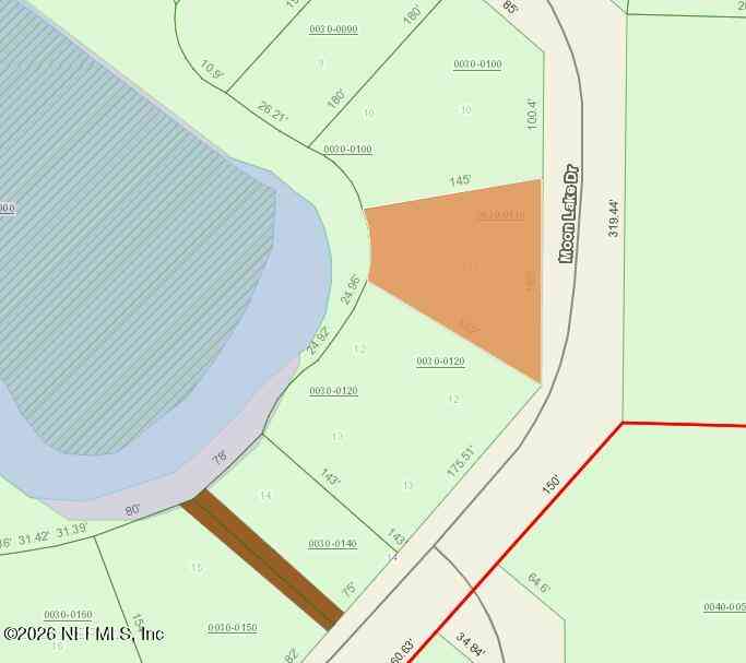 Vacant Land For Sale - 118 Moon Lake Drive<br/> Crescent City, FL 32112