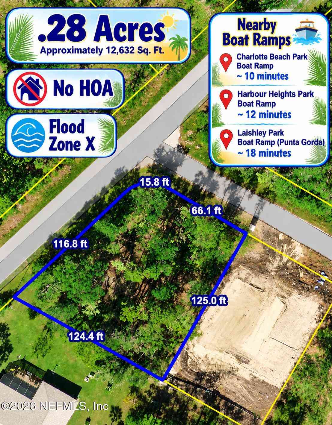 Vacant Land For Sale - 23363 Meader Avenue<br/> Port Charlotte, FL 33980