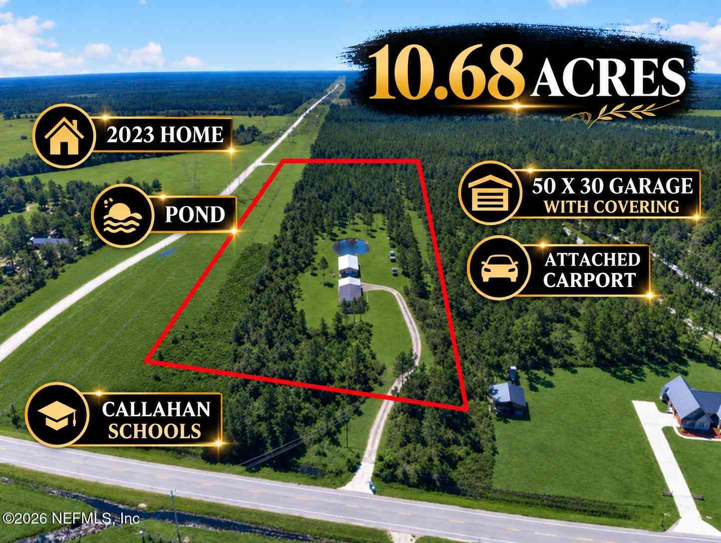 Mobile Home For Sale - 6195 River Road<br/> Hilliard, FL 32046