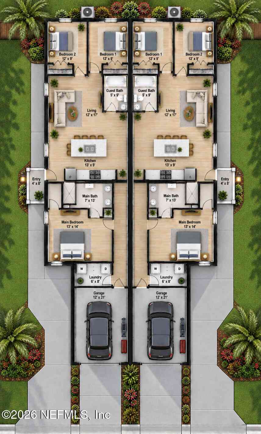 Multifamily For Sale - 5682-5684 Baywood Terrace<br/> Jacksonville, FL 32211
