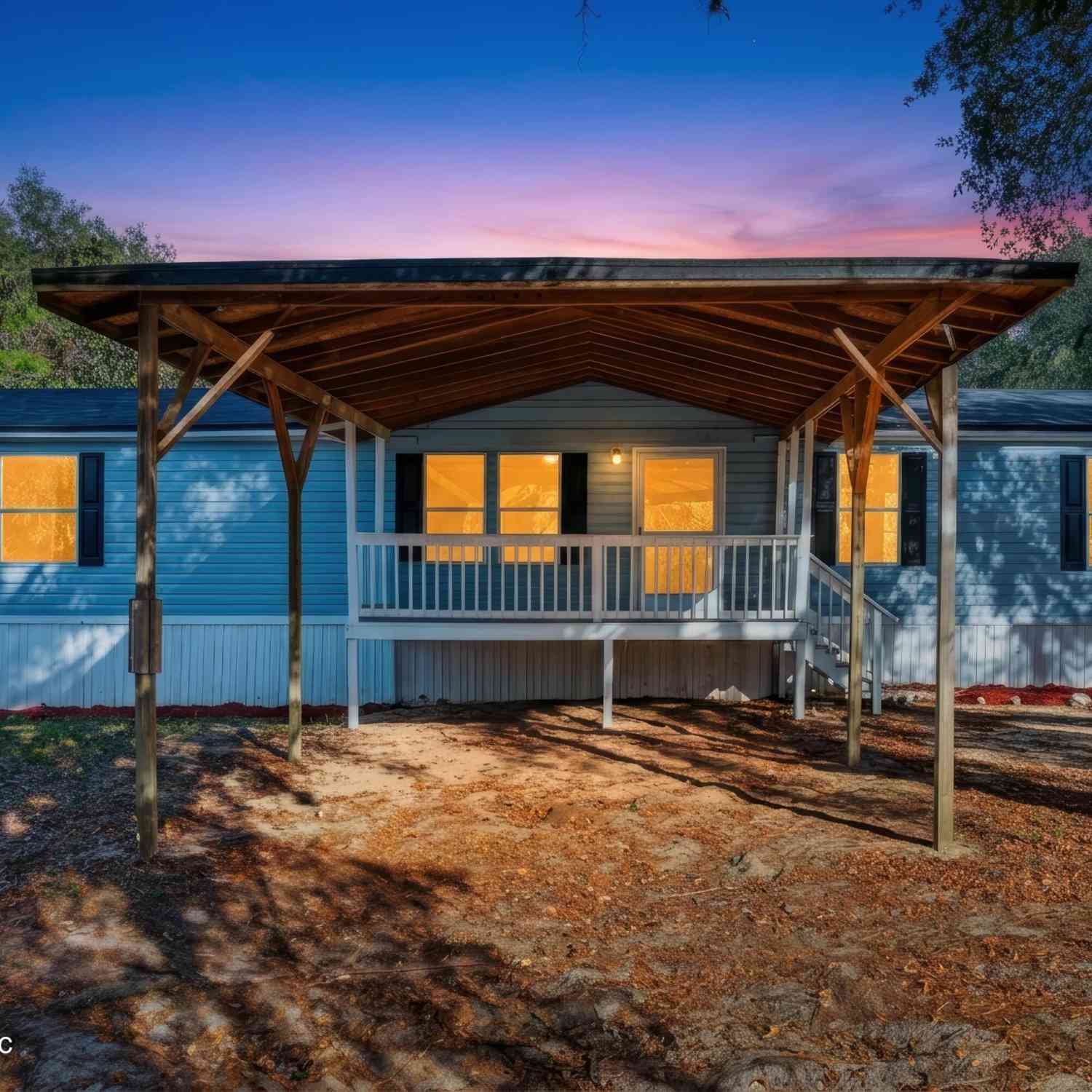 Mobile Home For Sale - 7595 Oak Forest Road<br/> Clay County, Keystone Heights, FL 32656