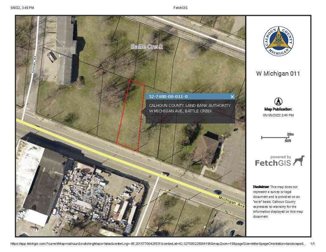 Vacant Land For Sale - W Michigan 011 Avenue<br/> Battle Creek, MI 49037