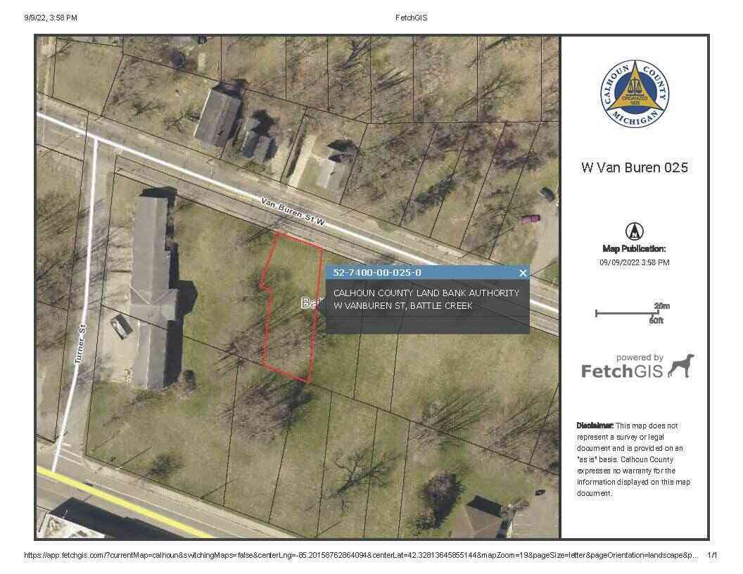 Vacant Land For Sale - W Vanburen 025 Street<br/> Battle Creek, MI 49037