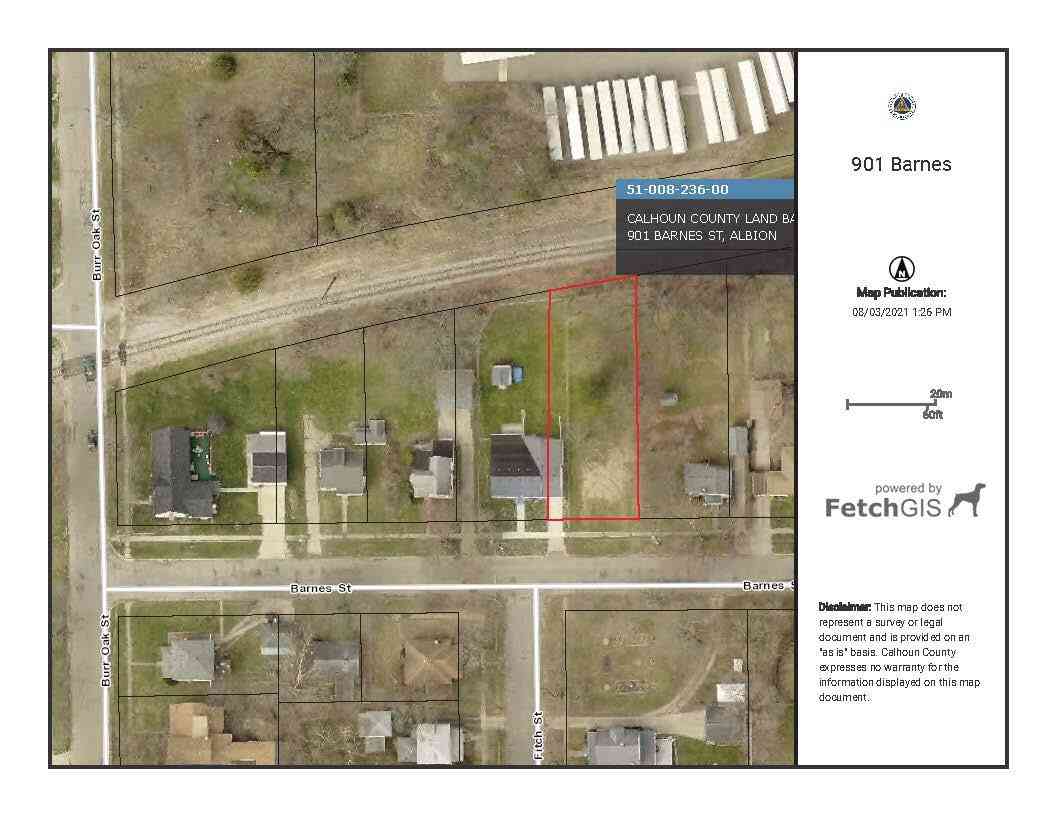 Vacant Land For Sale - 901 Barnes Street<br/> Albion, MI 49224