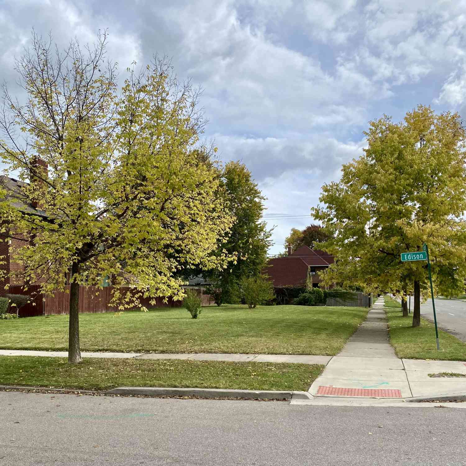 Vacant Land For Sale - 2081 Edison Street<br/> Detroit, MI 48206