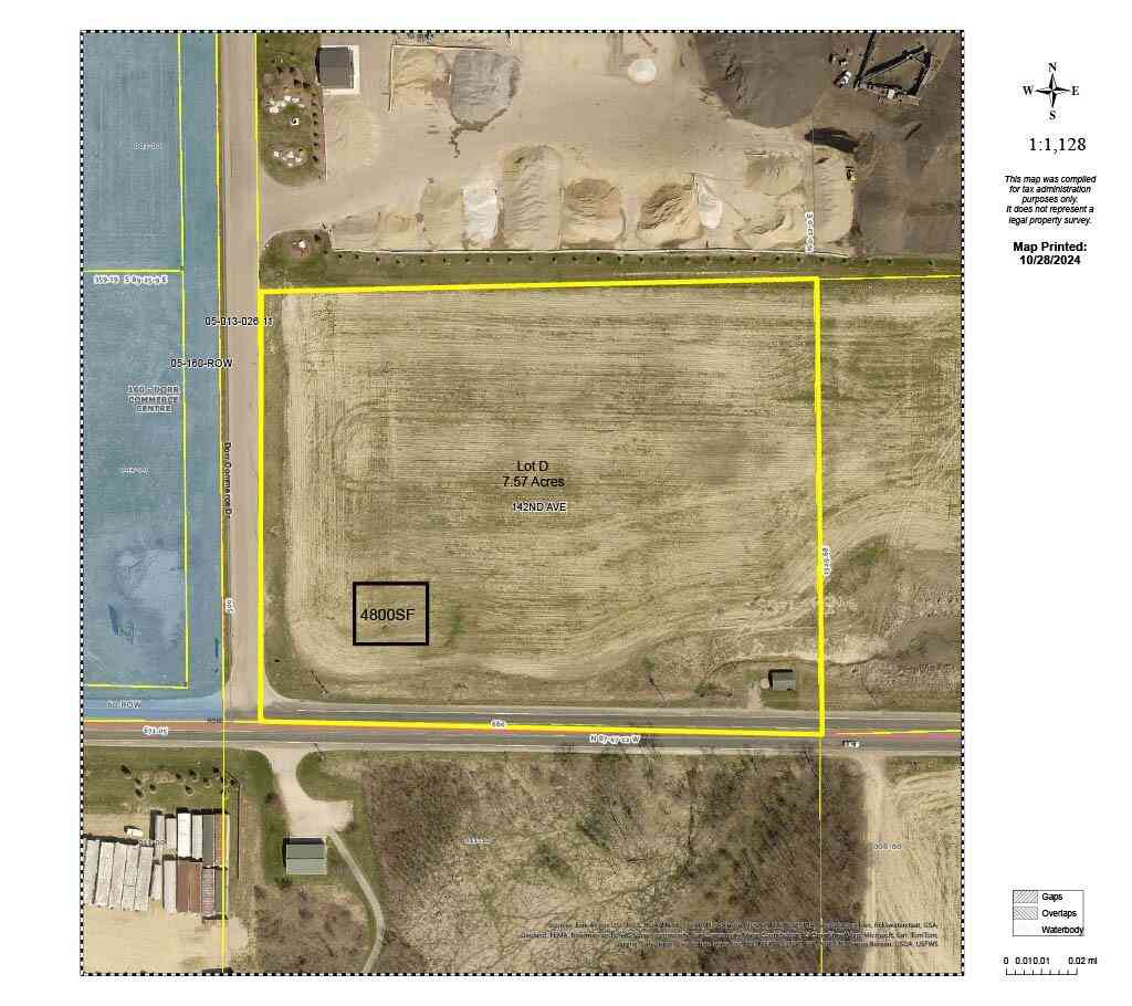 Vacant Land For Sale - 1376 142nd Avenue<br/> Wayland, MI 49348