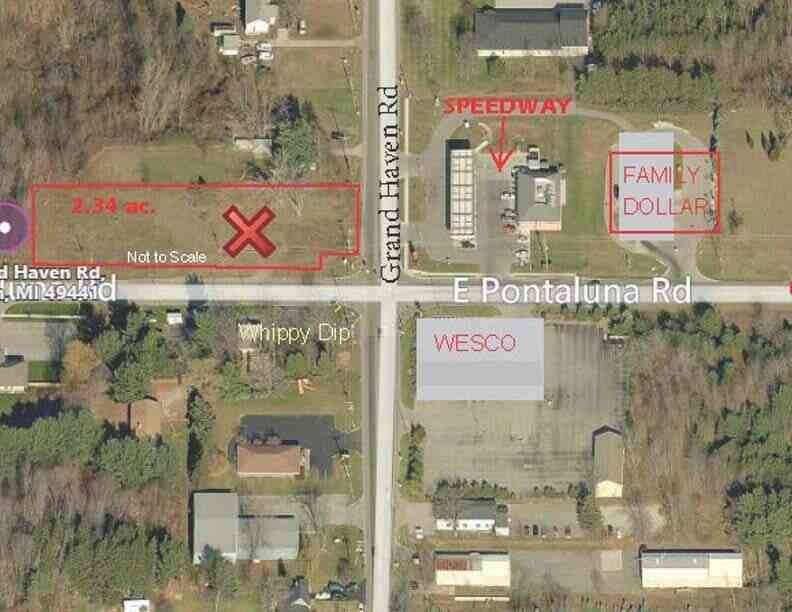 Vacant Land For Sale - 950 E Pontaluna Road<br/> Norton Shores, MI 49444