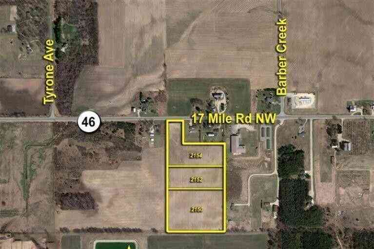 Vacant Land For Sale - 2154 17 Mile Road<br/> Kent City, MI 49330