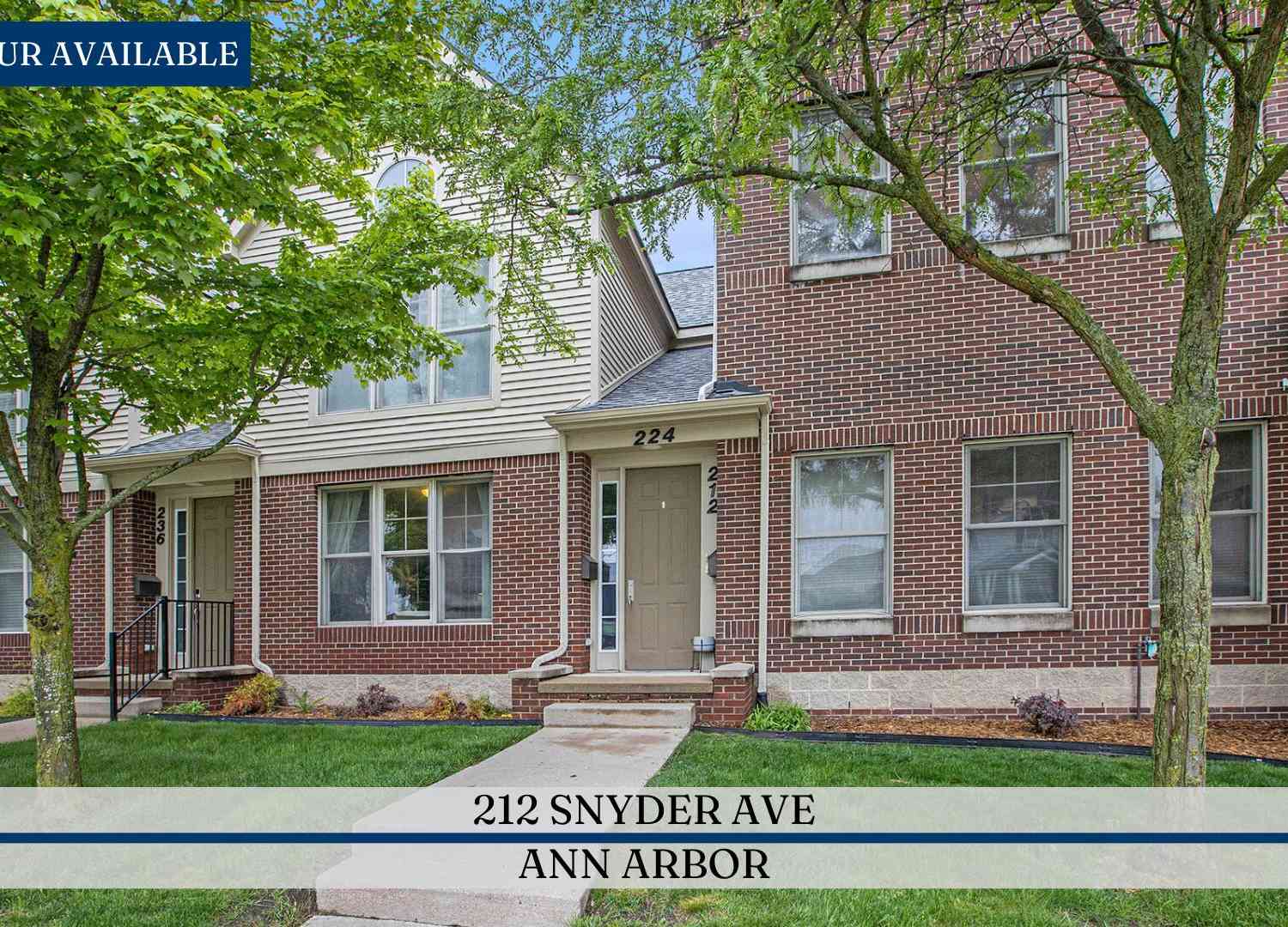 Condo For Sale - 212 Snyder Avenue<br/> Ann Arbor, MI 48103