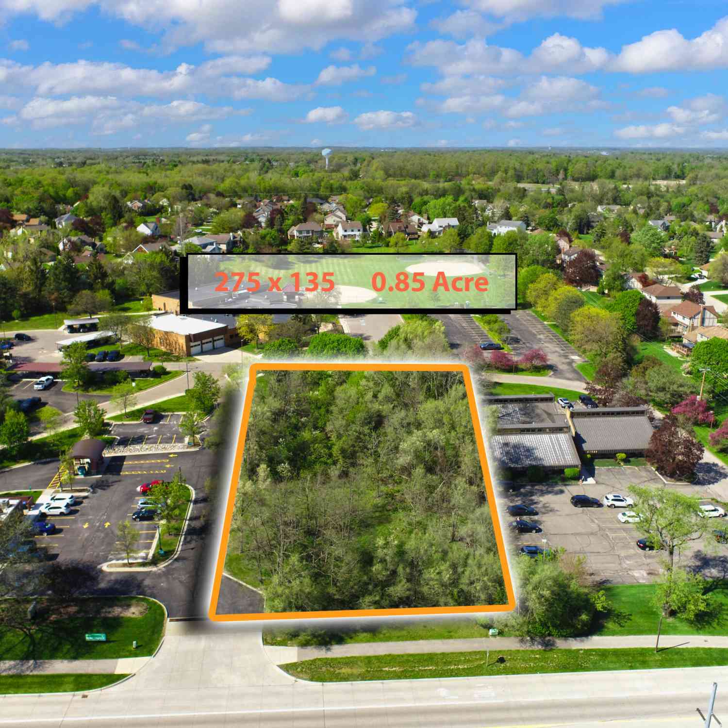 Vacant Land For Sale - 41628 6 Mile Road<br/> Northville, MI 48168