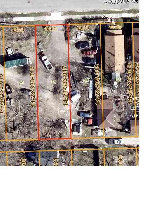 Vacant Land For Sale - 54 Bellevue Street<br/> Pontiac, MI 48342