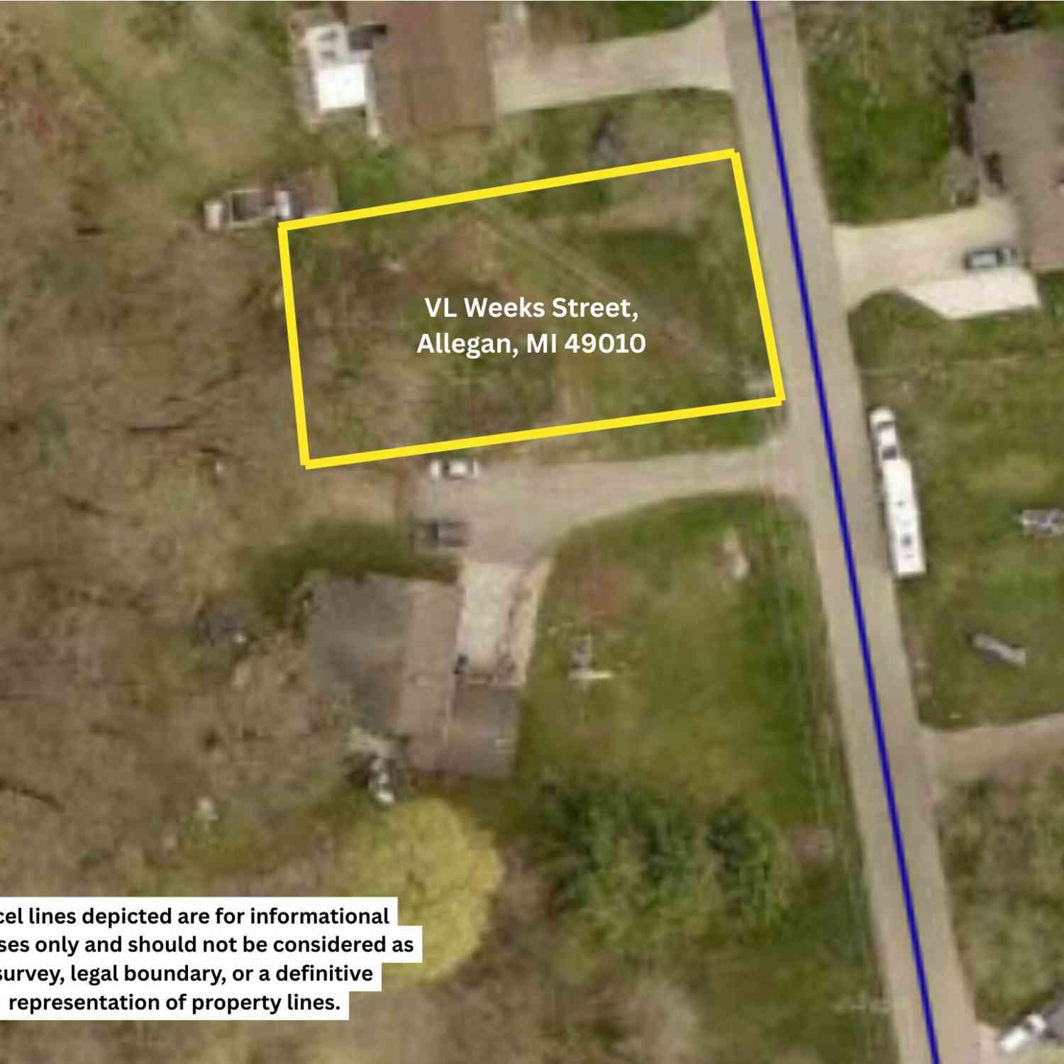 Vacant Land For Sale - VL Weeks Street<br/> Allegan, MI 49010
