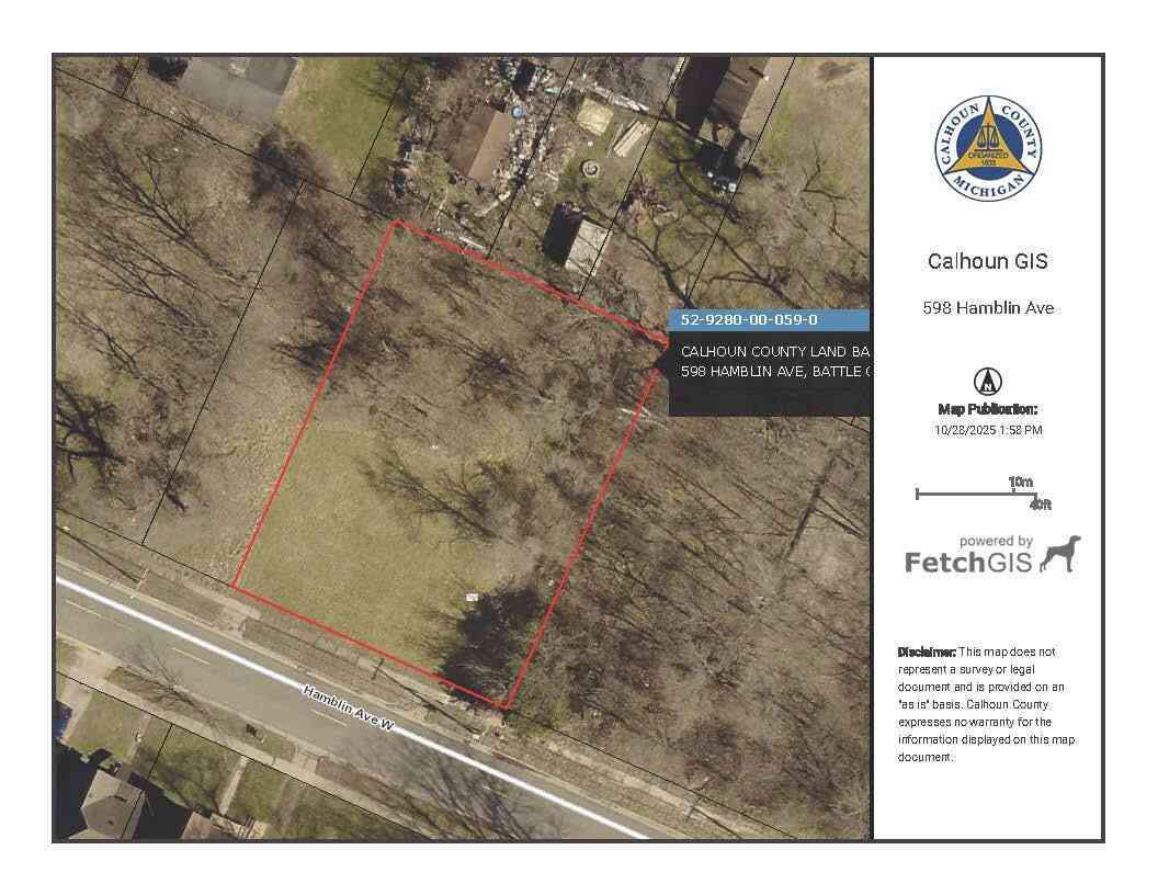 Vacant Land For Sale - 598 W Hamblin Avenue<br/> Battle Creek, MI 49037