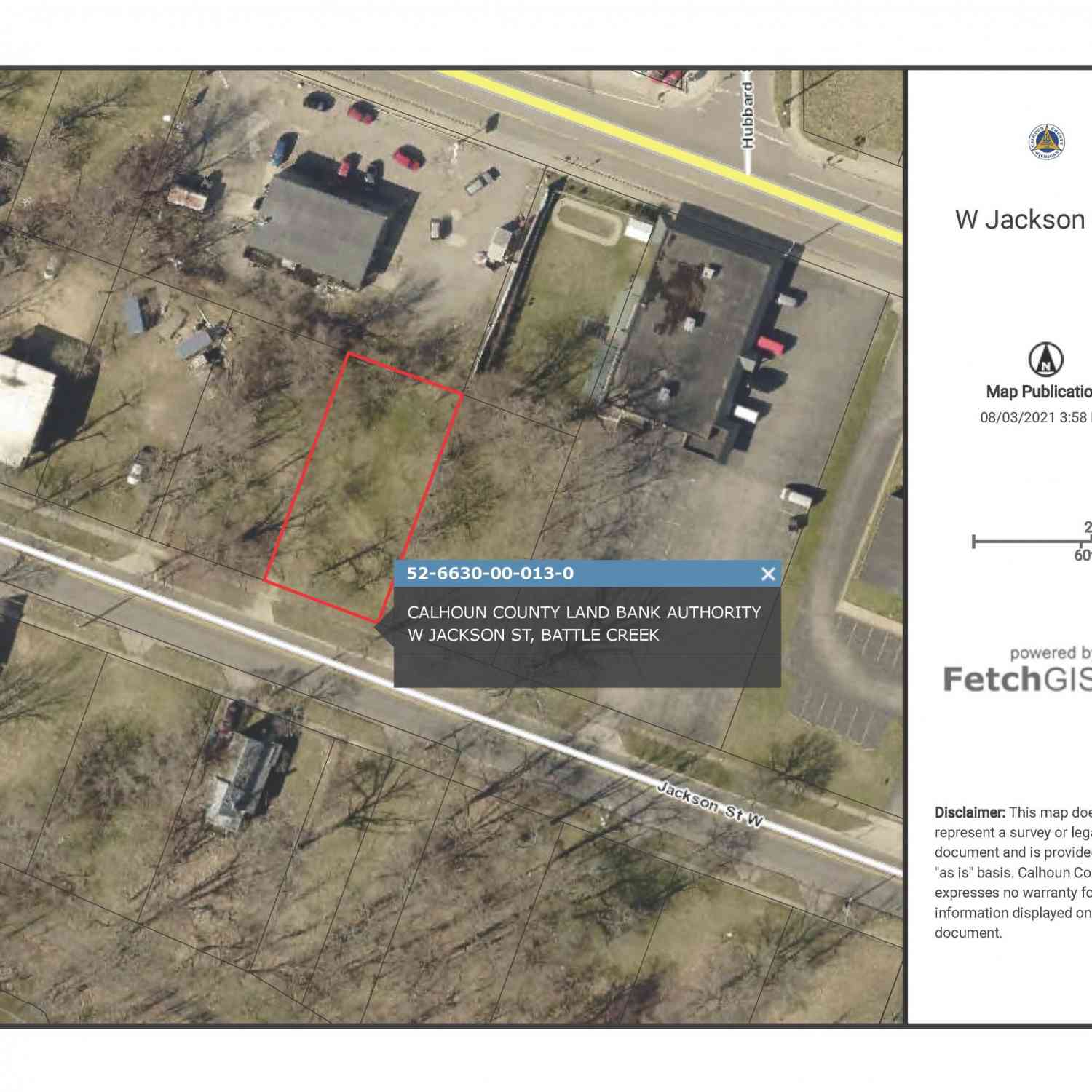 Vacant Land For Sale - 504 Jackson Street<br/> Battle Creek, MI 49037