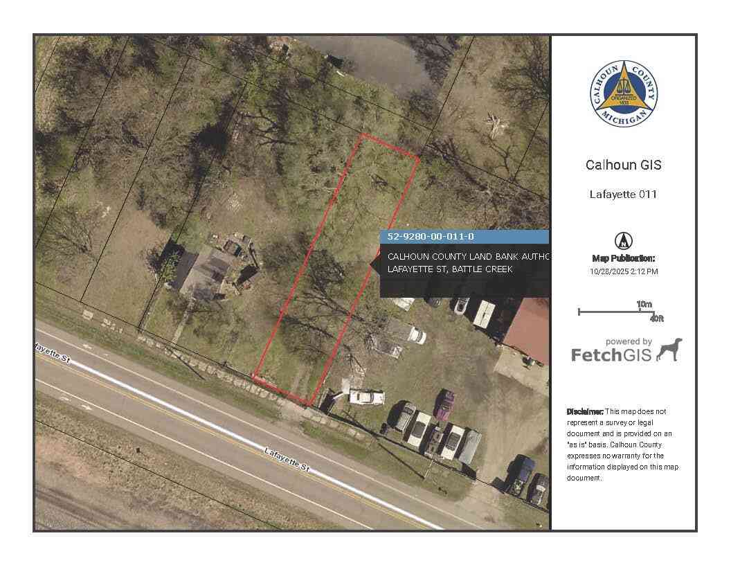 Vacant Land For Sale - V/L Lafayette Street #011<br/> Battle Creek, MI 49037