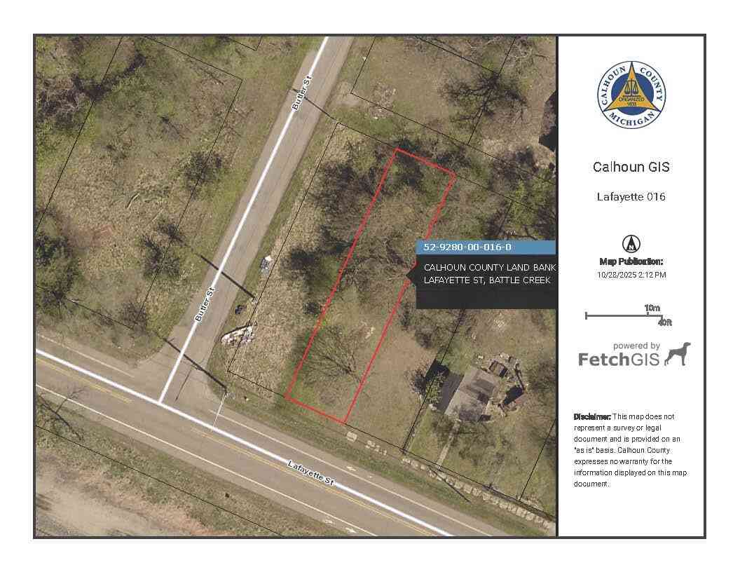 Vacant Land For Sale - V/L Lafayette Street #016<br/> Battle Creek, MI 49037