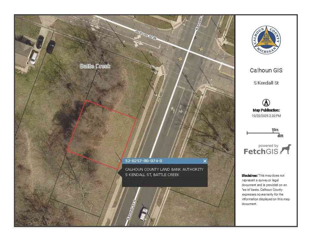 Vacant Land For Sale - V/L S Kendall Street #074<br/> Battle Creek, MI 49037