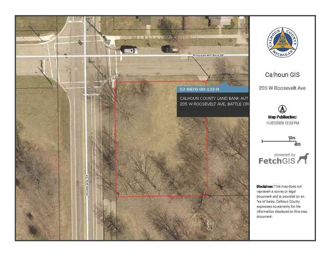 Vacant Land For Sale - 205 W Roosevelt Avenue<br/> Battle Creek, MI 49037