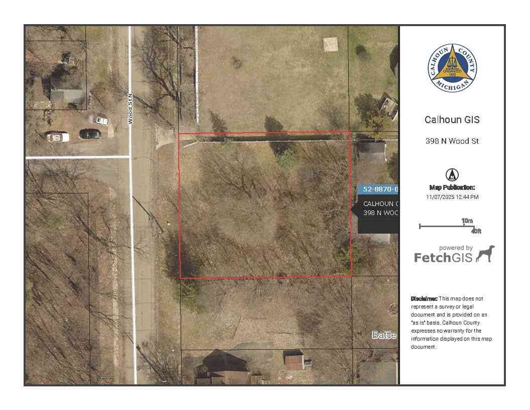 Vacant Land For Sale - 398 N Wood Street<br/> Battle Creek, MI 49037
