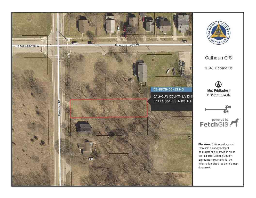 Vacant Land For Sale - 354 Hubbard Street<br/> Battle Creek, MI 49037
