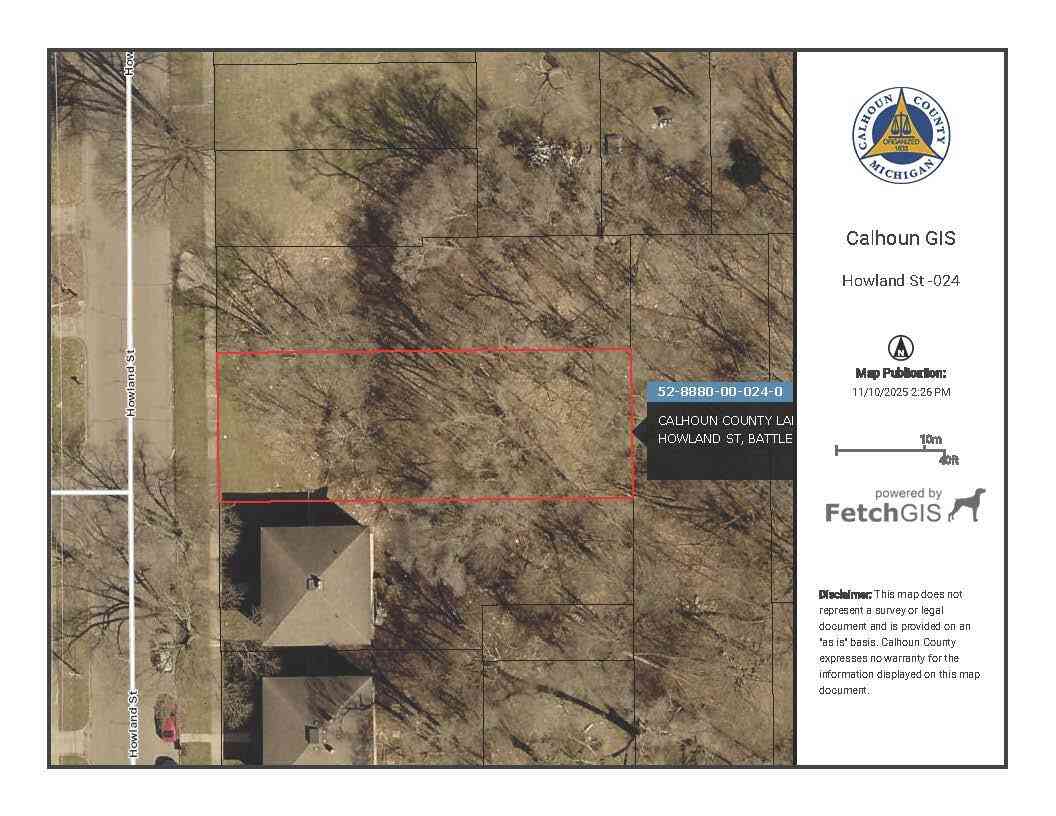 Vacant Land For Sale - 218 Howland Street<br/> Battle Creek, MI 49037