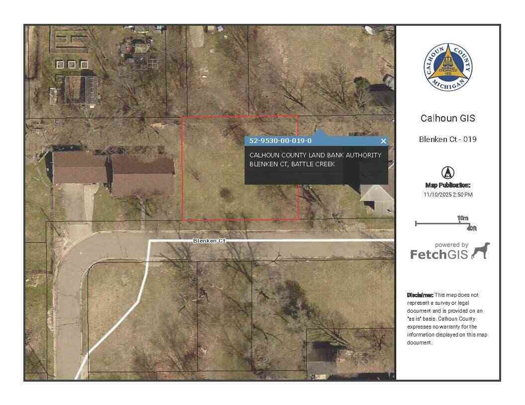 Vacant Land For Sale - V/L Blenken Court #019<br/> Battle Creek, MI 49037