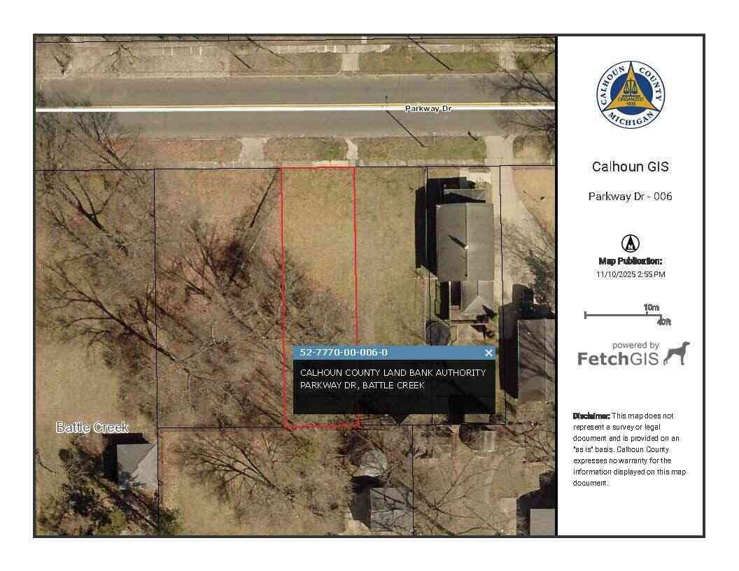Vacant Land For Sale - V/L Parkway Drive #006<br/> Battle Creek, MI 49037