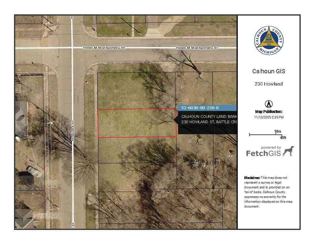 Vacant Land For Sale - 230 Howland Street<br/> Battle Creek, MI 49037