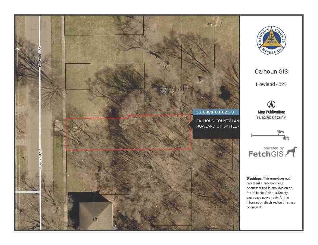 Vacant Land For Sale - V/L Howland Street #025<br/> Battle Creek, MI 49037