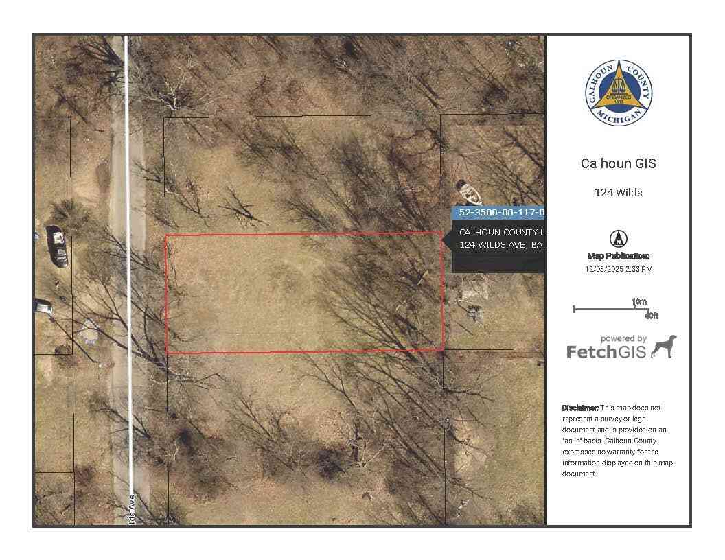 Vacant Land For Sale - 124 Wilds Avenue<br/> Battle Creek, MI 49037