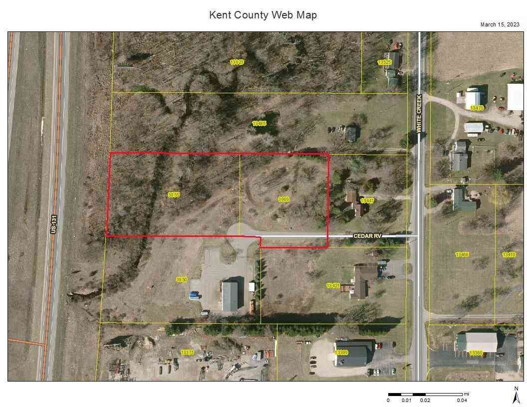Vacant Land For Sale - 3955 Cedar Rv Drive<br/> Cedar Springs, MI 49319