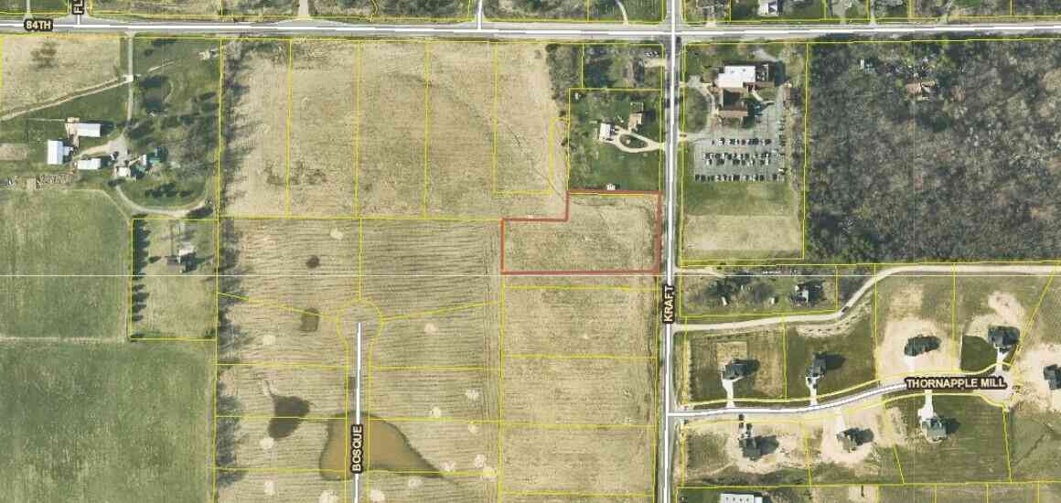 Vacant Land For Sale - 8501 Kraft Avenue<br/> Caledonia, MI 49316